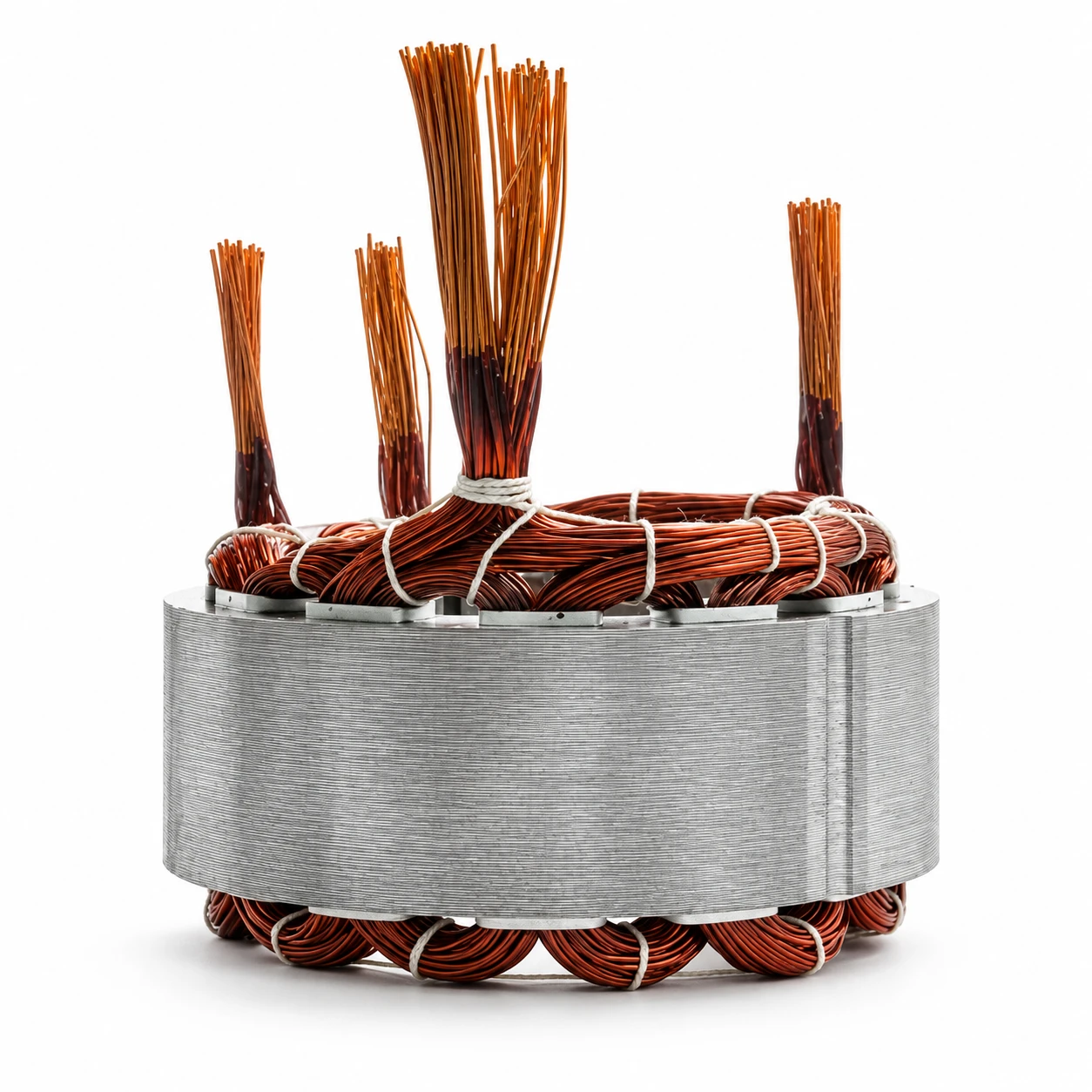 PMSM / BLDC drive motor stator winding