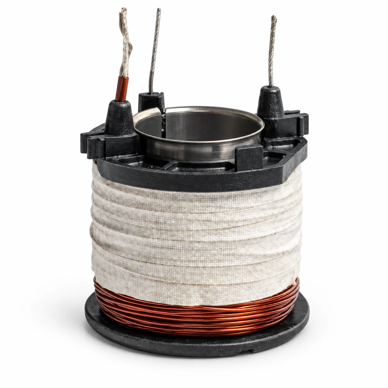 Solenoid coil windings